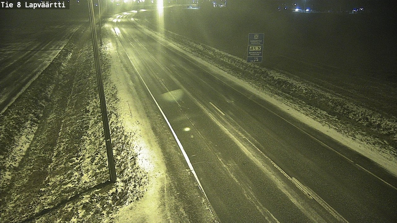 Kelikamerat Kuva Tie 8Kristiinankaupunki,  Lapväärtti, Kristiinankaupunki, Pohjanmaa