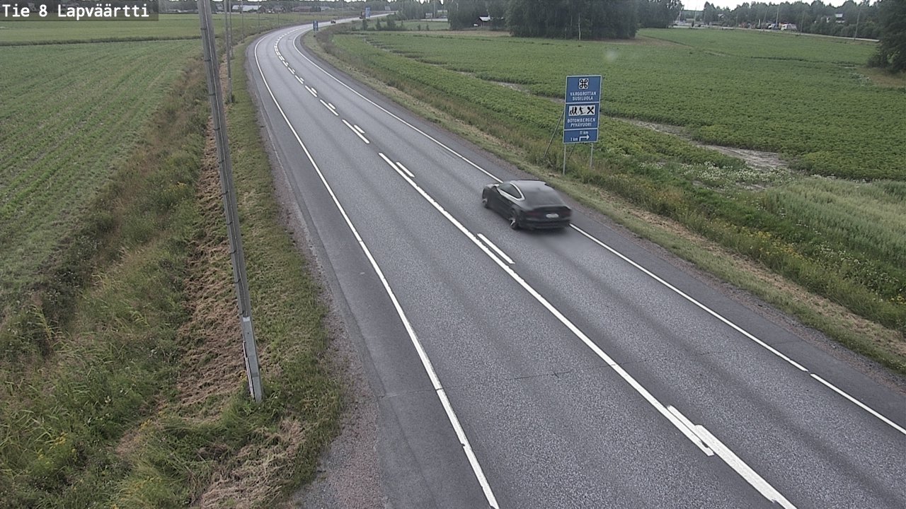 Kelikamerat Kuva Tie 8Kristiinankaupunki,  Lapväärtti, Kristiinankaupunki, Pohjanmaa