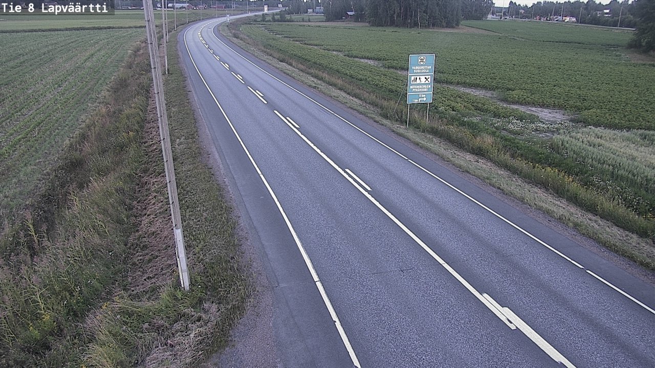Kelikamerat Kuva Tie 8Kristiinankaupunki,  Lapväärtti, Kristiinankaupunki, Pohjanmaa