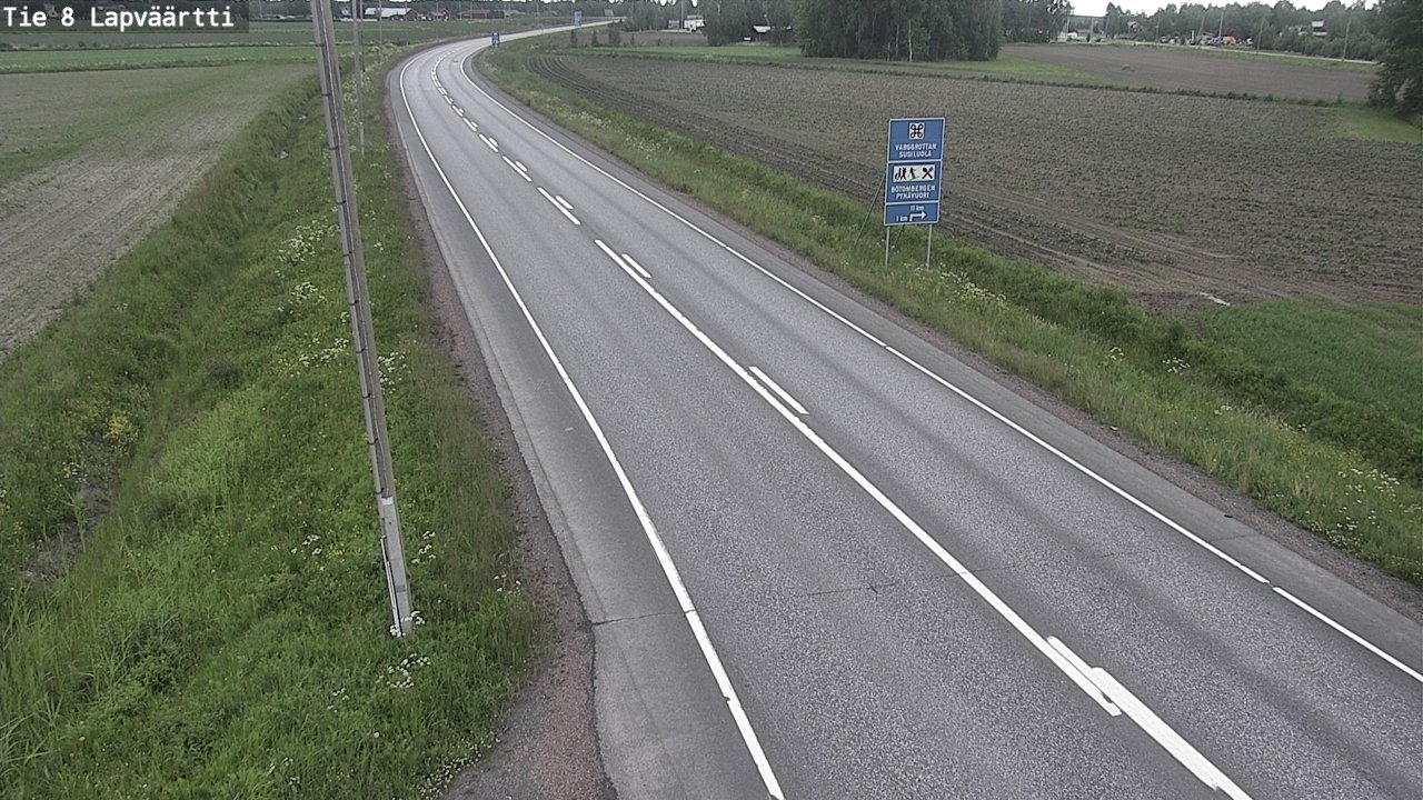 Kelikamerat Kuva Tie 8Kristiinankaupunki,  Lapväärtti, Kristiinankaupunki, Pohjanmaa