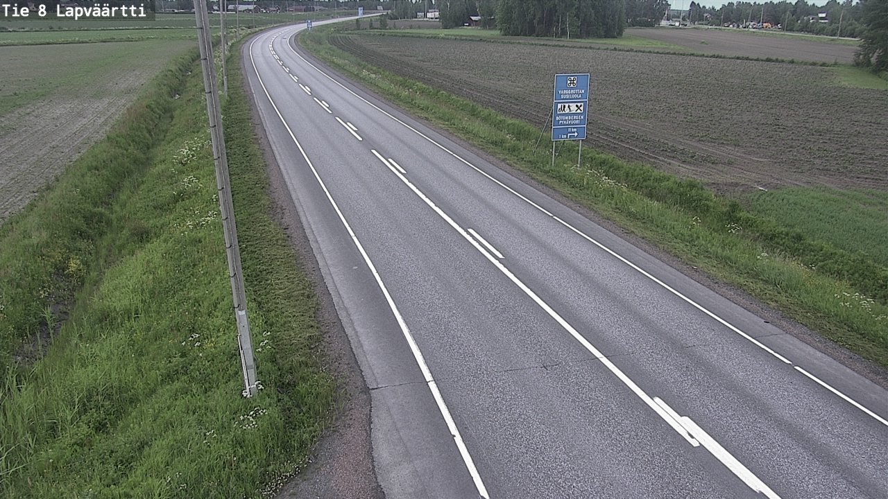 Kelikamerat Kuva Tie 8Kristiinankaupunki,  Lapväärtti, Kristiinankaupunki, Pohjanmaa