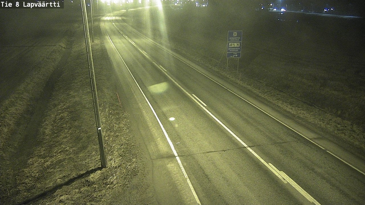 Kelikamerat Kuva Tie 8Kristiinankaupunki,  Lapväärtti, Kristiinankaupunki, Pohjanmaa