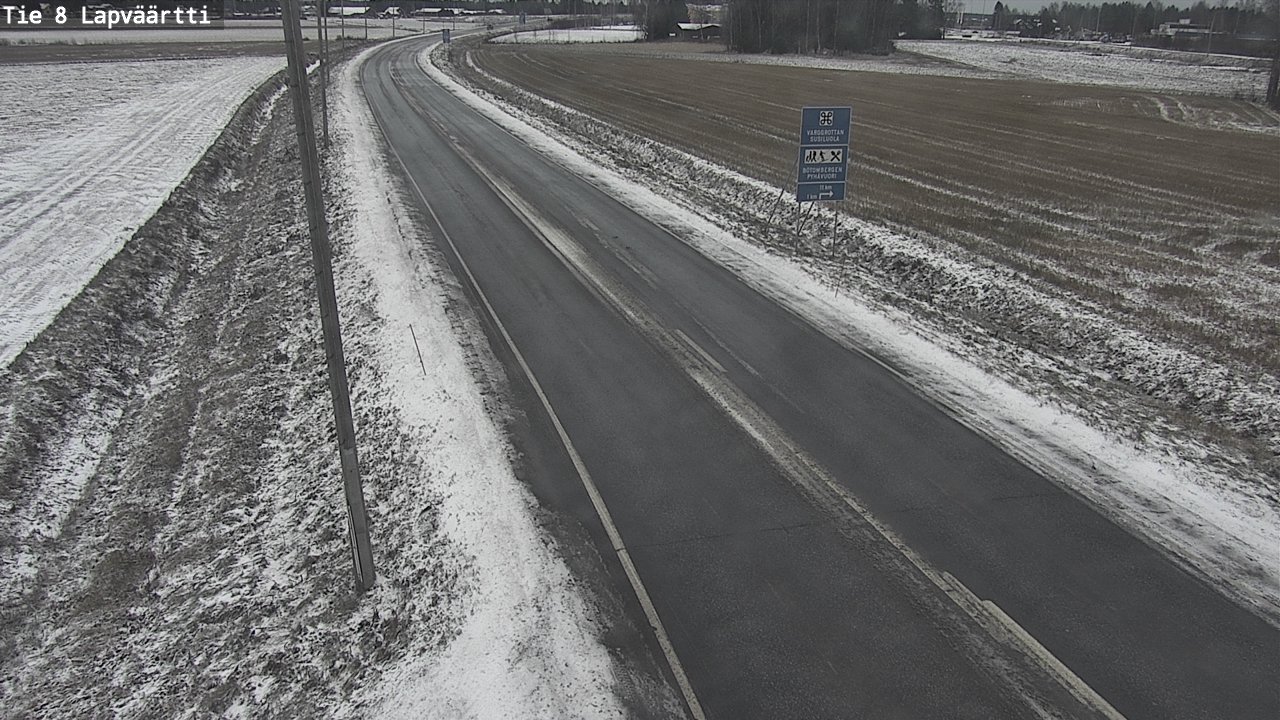 Kelikamerat Kuva Tie 8Kristiinankaupunki,  Lapväärtti, Kristiinankaupunki, Pohjanmaa