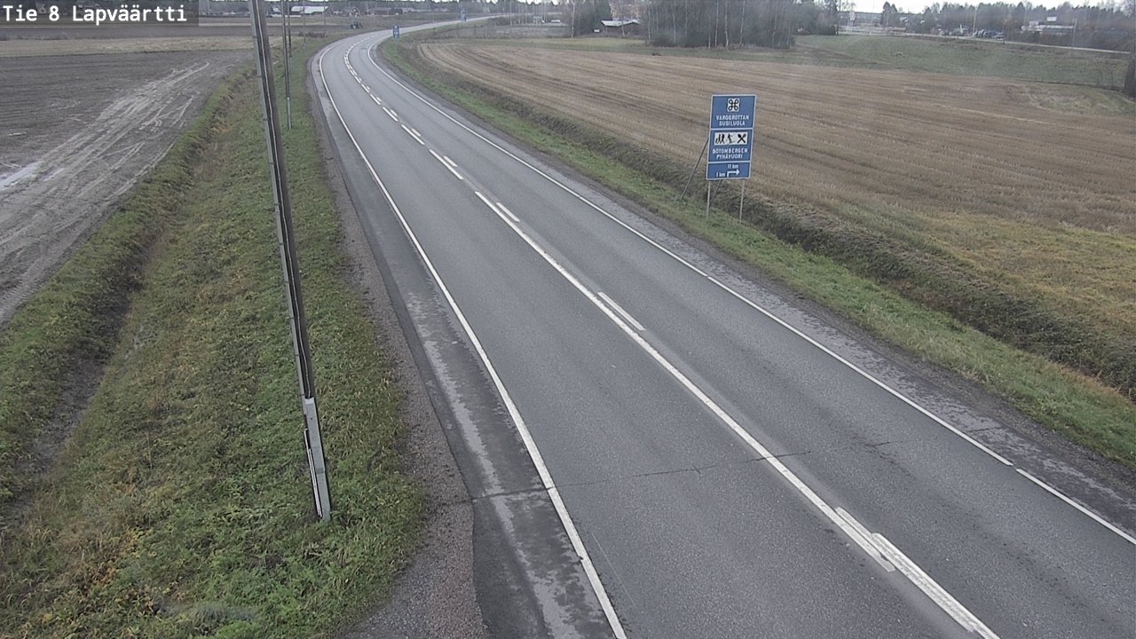 Kelikamerat Kuva Tie 8Kristiinankaupunki,  Lapväärtti, Kristiinankaupunki, Pohjanmaa