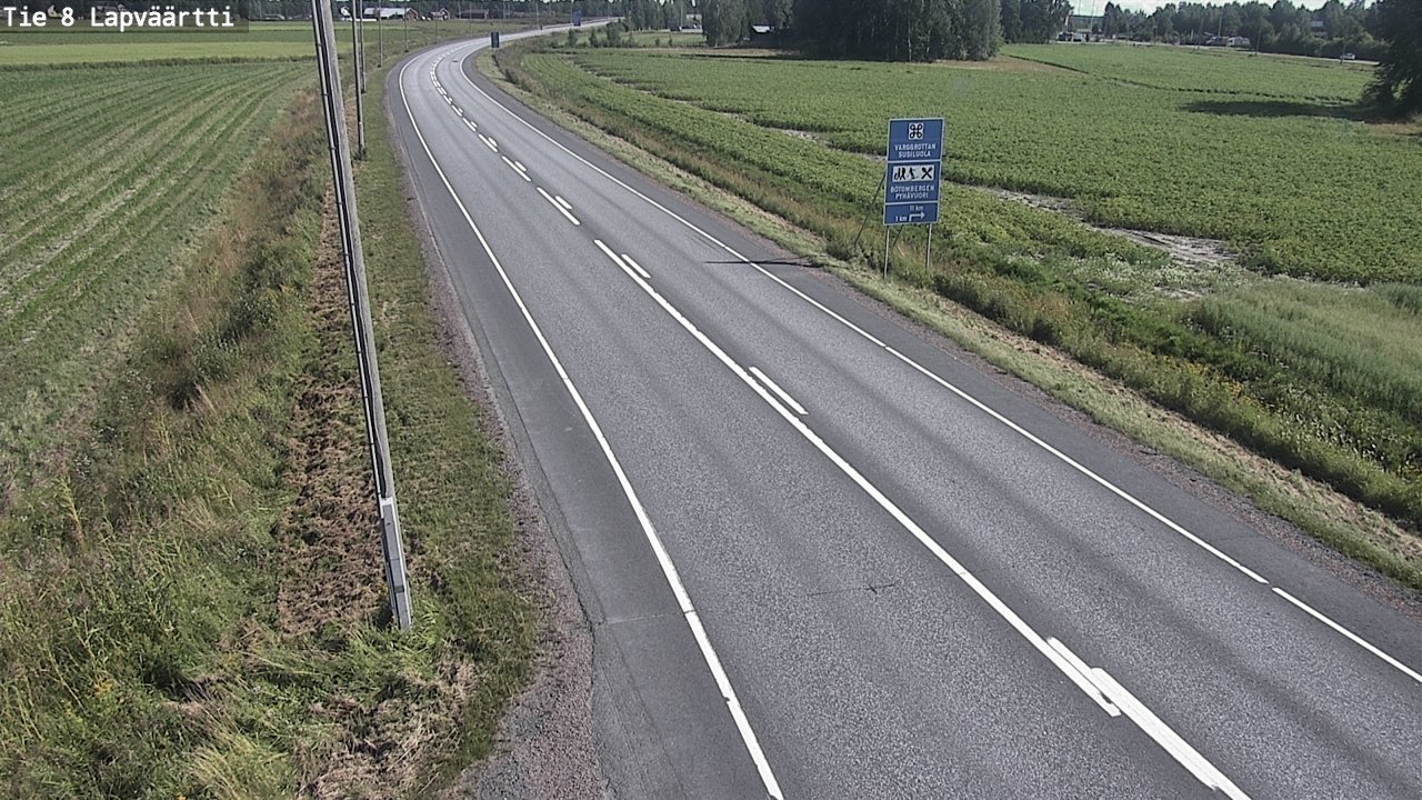 Kelikamerat Kuva Tie 8Kristiinankaupunki,  Lapväärtti, Kristiinankaupunki, Pohjanmaa