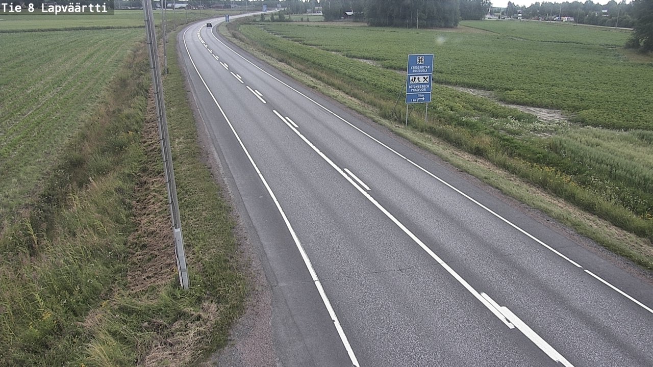 Kelikamerat Kuva Tie 8Kristiinankaupunki,  Lapväärtti, Kristiinankaupunki, Pohjanmaa