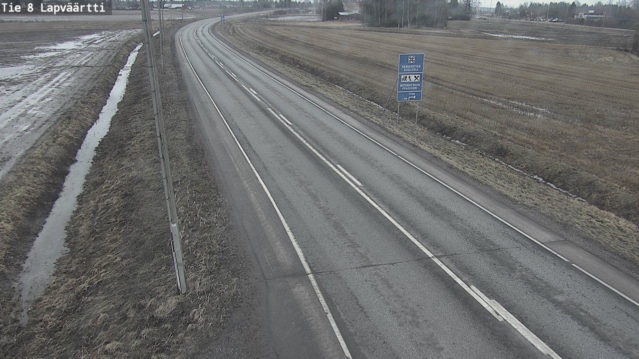 Kelikamerat Kuva Tie 8Kristiinankaupunki,  Lapväärtti, Kristiinankaupunki, Pohjanmaa