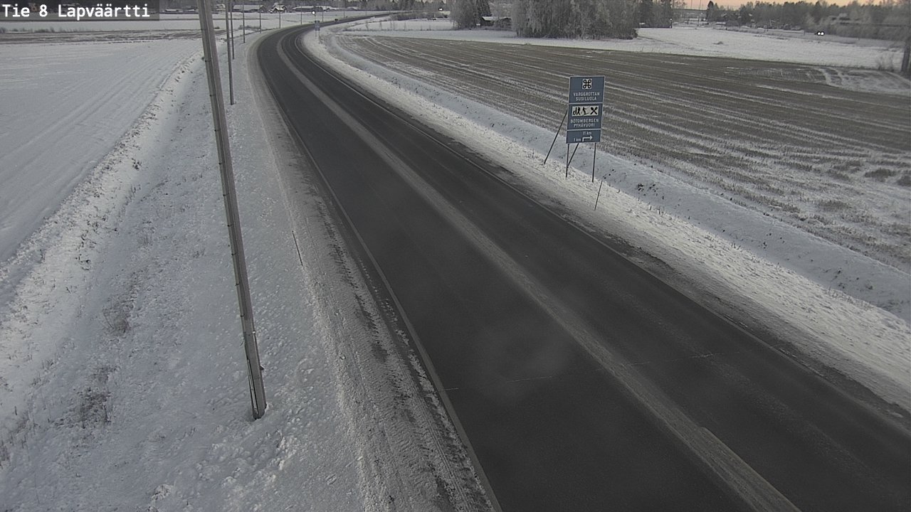 Kelikamerat Kuva Tie 8Kristiinankaupunki,  Lapväärtti, Kristiinankaupunki, Pohjanmaa