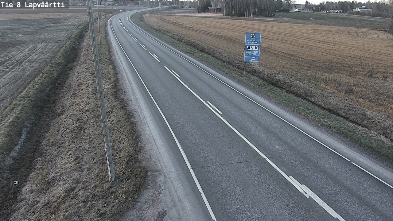 Kelikamerat Kuva Tie 8Kristiinankaupunki,  Lapväärtti, Kristiinankaupunki, Pohjanmaa