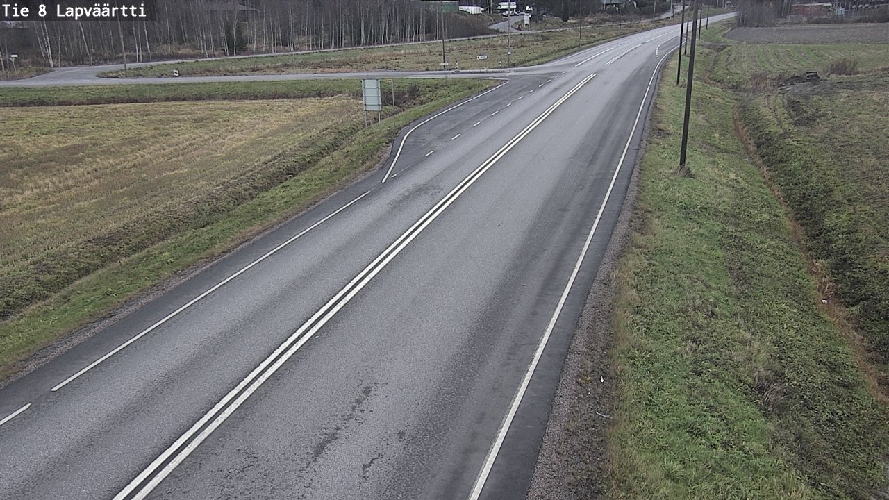 Kelikamerat Kuva Tie 8Kristiinankaupunki,  Lapväärtti, Kristiinankaupunki, Pohjanmaa