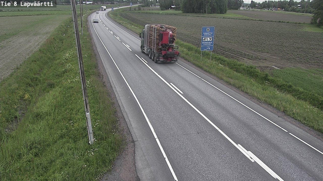 Kelikamerat Kuva Tie 8Kristiinankaupunki,  Lapväärtti, Kristiinankaupunki, Pohjanmaa