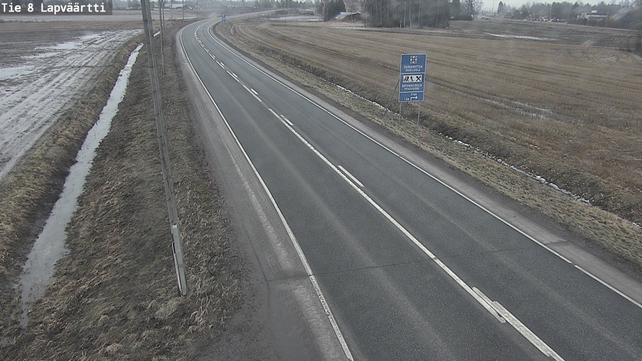 Kelikamerat Kuva Tie 8Kristiinankaupunki,  Lapväärtti, Kristiinankaupunki, Pohjanmaa