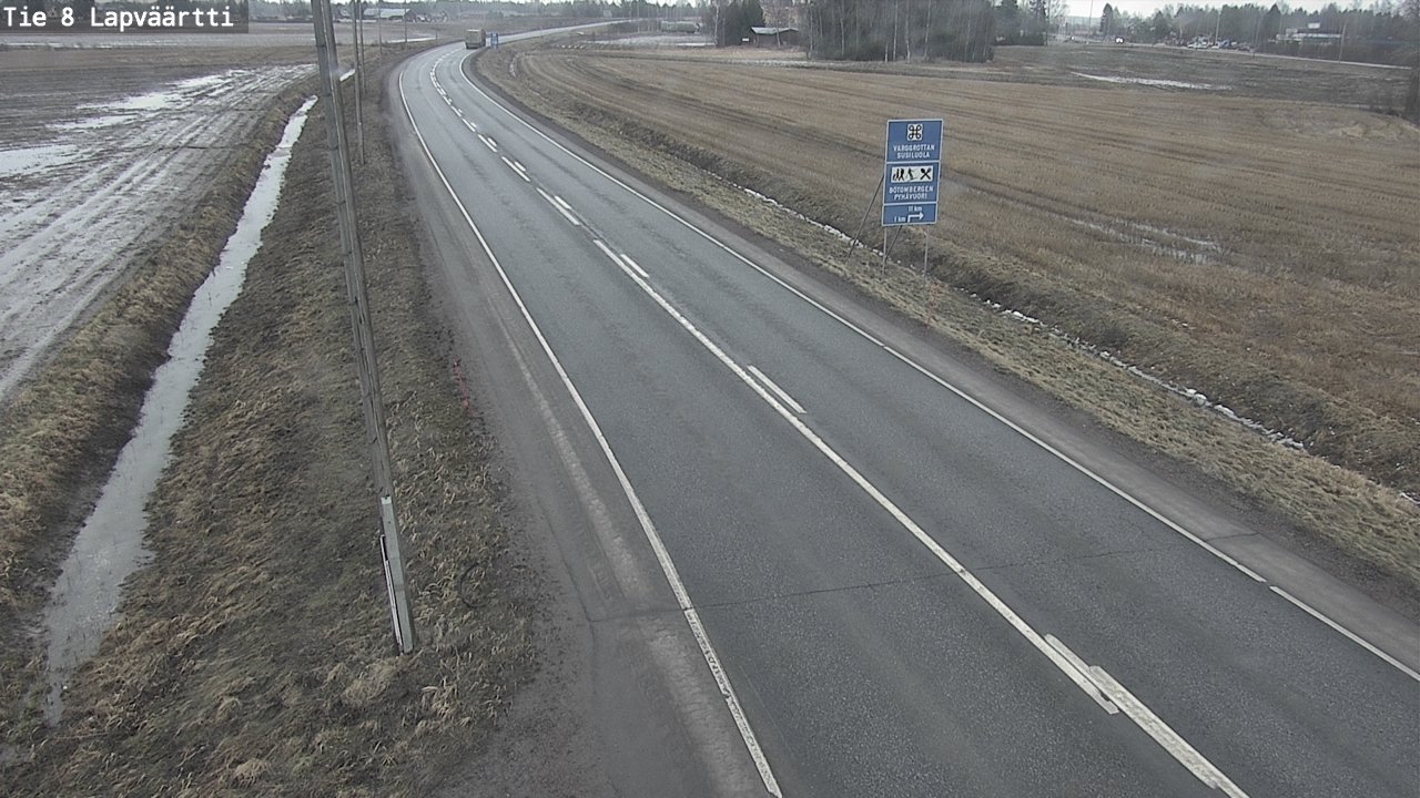 Kelikamerat Kuva Tie 8Kristiinankaupunki,  Lapväärtti, Kristiinankaupunki, Pohjanmaa