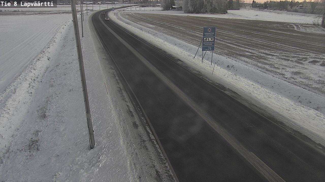 Kelikamerat Kuva Tie 8Kristiinankaupunki,  Lapväärtti, Kristiinankaupunki, Pohjanmaa