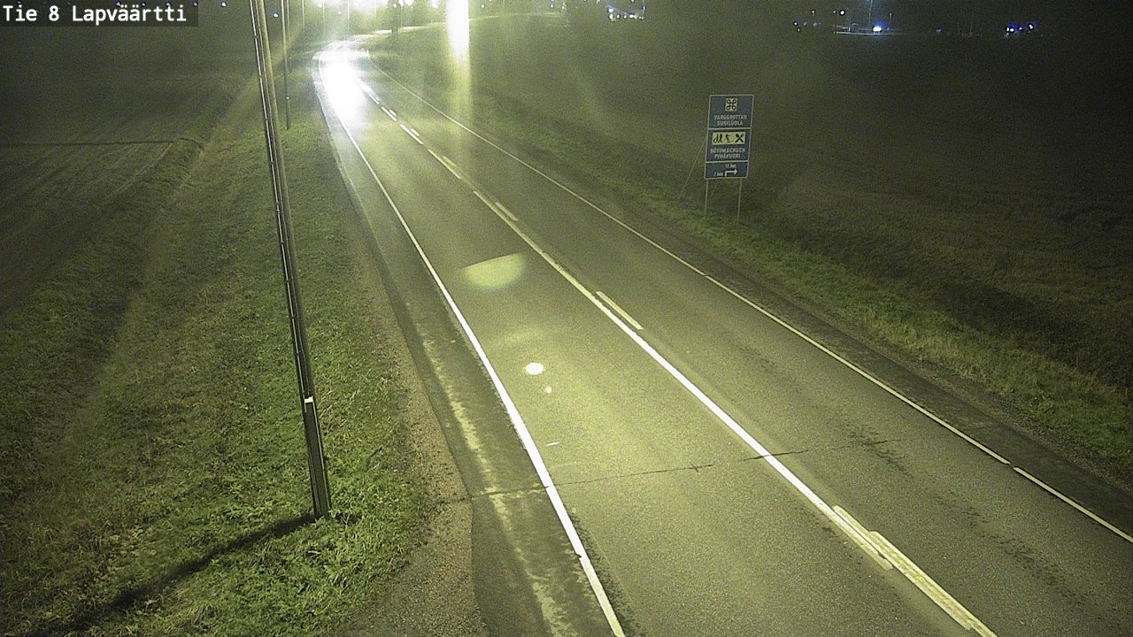 Kelikamerat Kuva Tie 8Kristiinankaupunki,  Lapväärtti, Kristiinankaupunki, Pohjanmaa