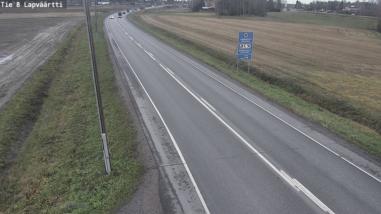 Kelikamerat Kuva Tie 8Kristiinankaupunki,  Lapväärtti, Kristiinankaupunki, Pohjanmaa