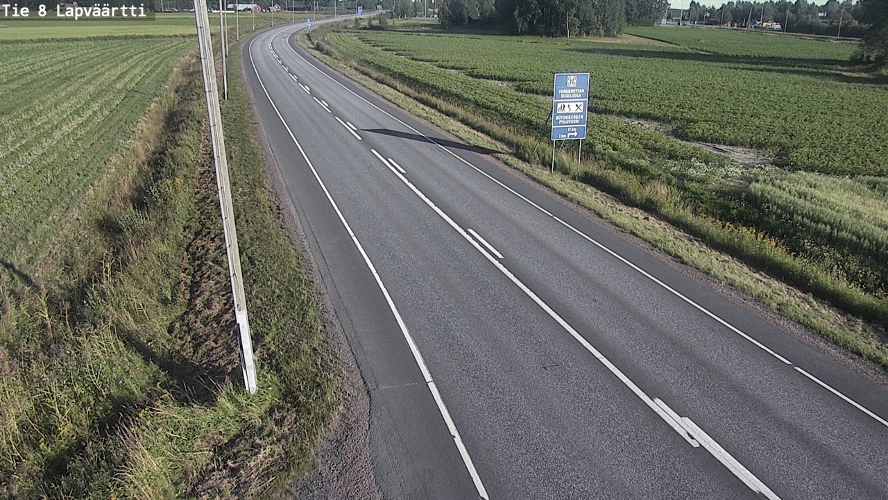 Kelikamerat Kuva Tie 8Kristiinankaupunki,  Lapväärtti, Kristiinankaupunki, Pohjanmaa