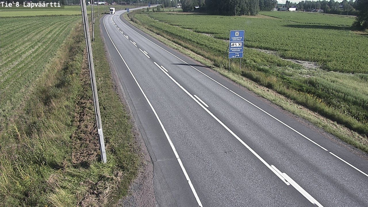 Kelikamerat Kuva Tie 8Kristiinankaupunki,  Lapväärtti, Kristiinankaupunki, Pohjanmaa