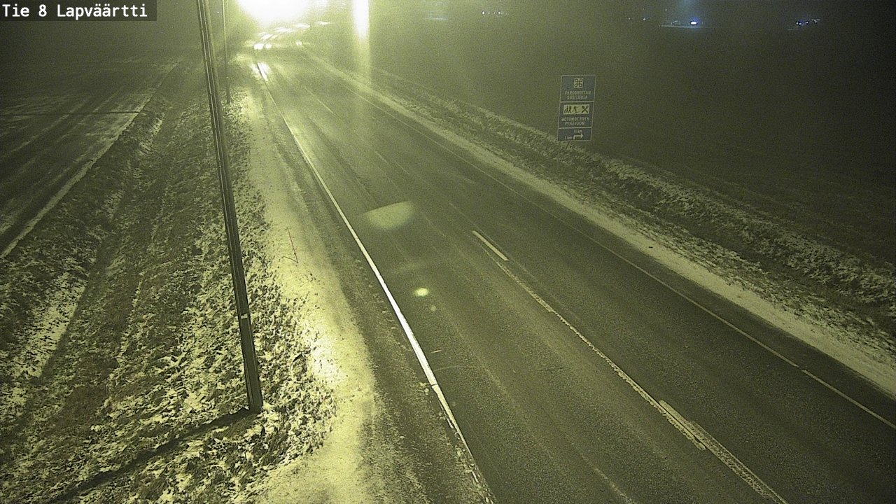 Kelikamerat Kuva Tie 8Kristiinankaupunki,  Lapväärtti, Kristiinankaupunki, Pohjanmaa