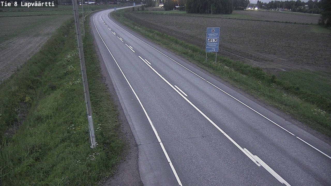 Kelikamerat Kuva Tie 8Kristiinankaupunki,  Lapväärtti, Kristiinankaupunki, Pohjanmaa