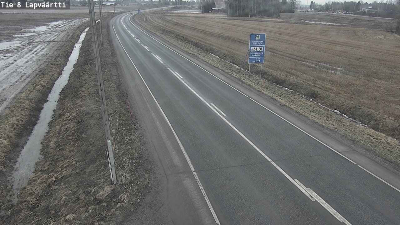 Kelikamerat Kuva Tie 8Kristiinankaupunki,  Lapväärtti, Kristiinankaupunki, Pohjanmaa