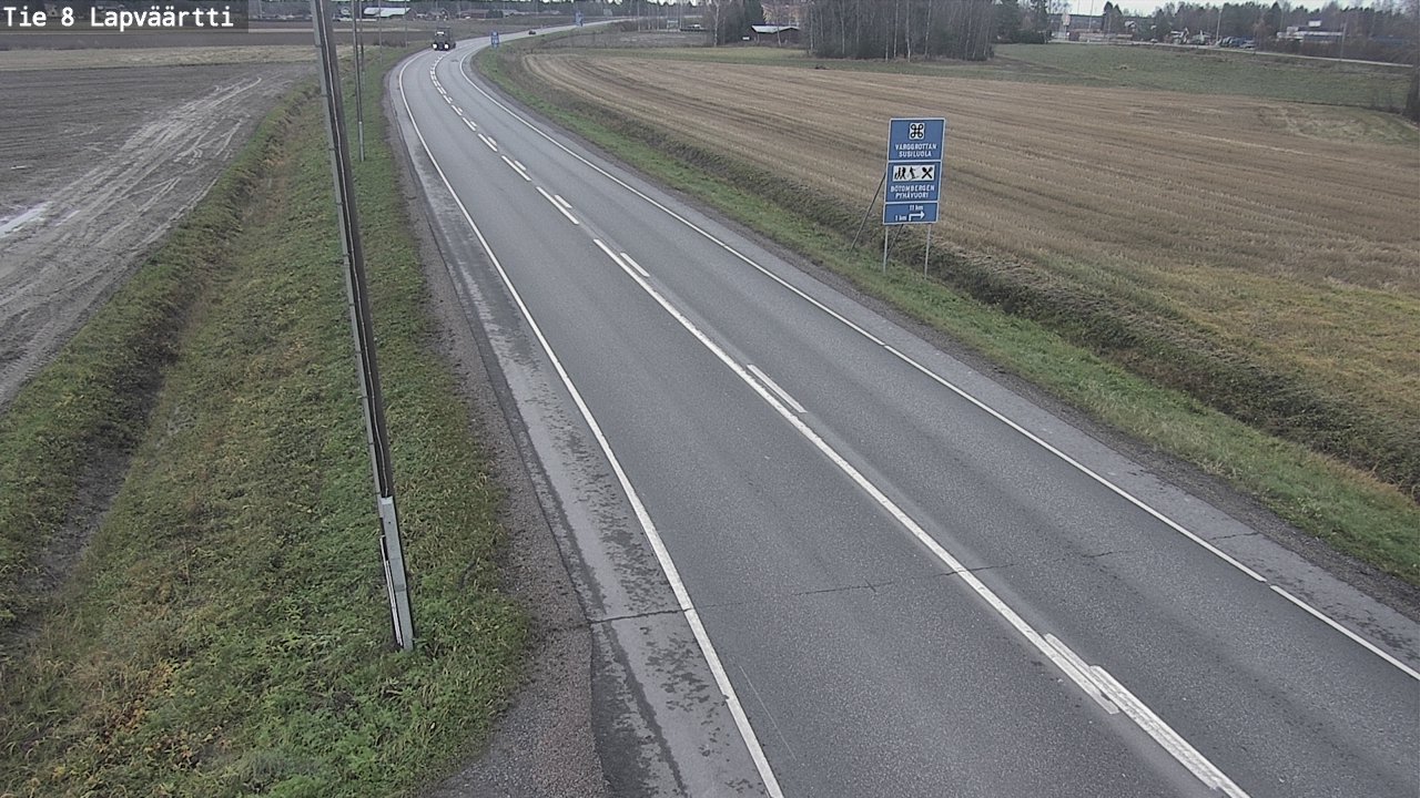 Kelikamerat Kuva Tie 8Kristiinankaupunki,  Lapväärtti, Kristiinankaupunki, Pohjanmaa