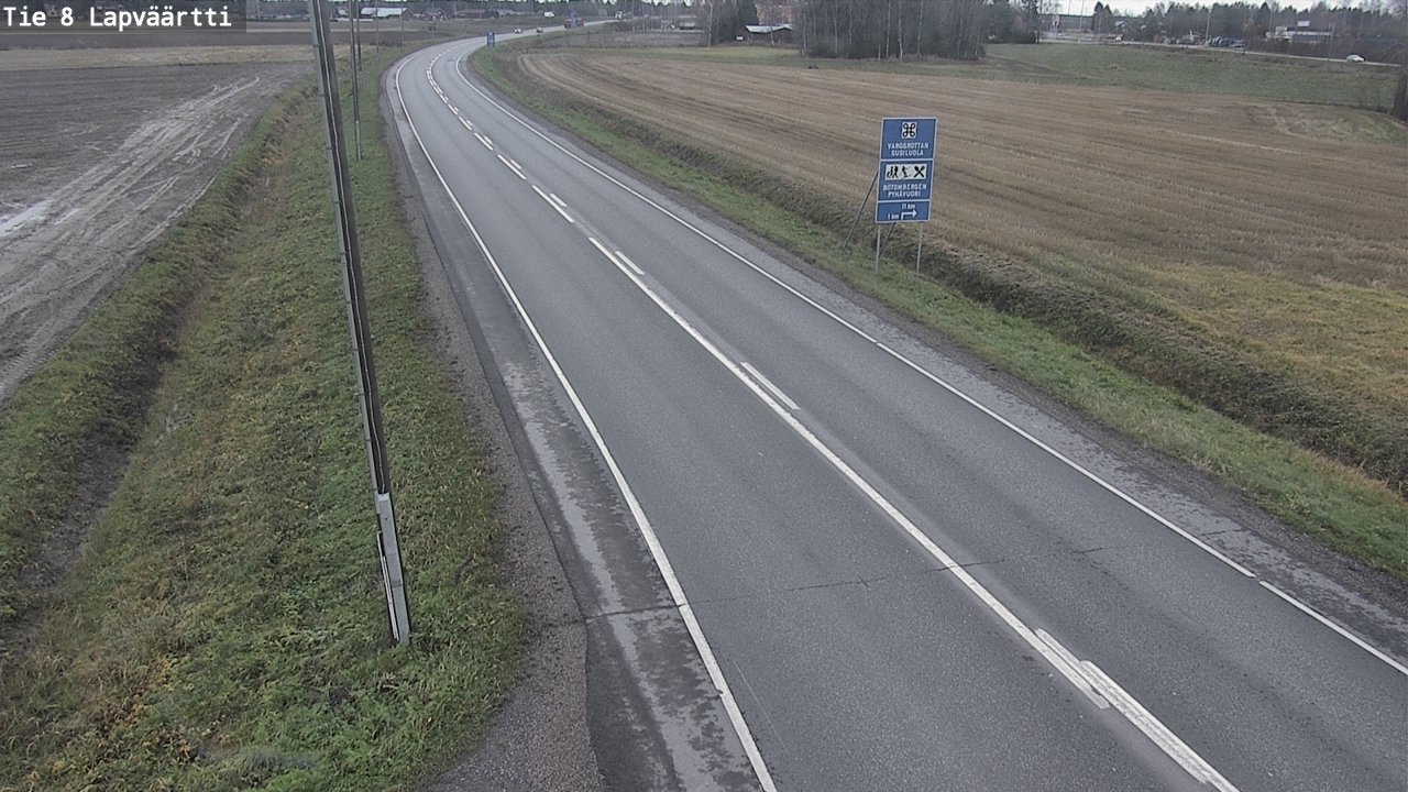 Kelikamerat Kuva Tie 8Kristiinankaupunki,  Lapväärtti, Kristiinankaupunki, Pohjanmaa