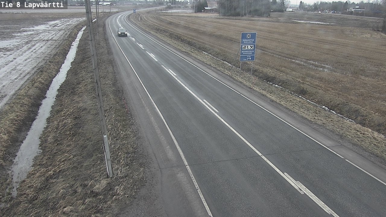 Kelikamerat Kuva Tie 8Kristiinankaupunki,  Lapväärtti, Kristiinankaupunki, Pohjanmaa