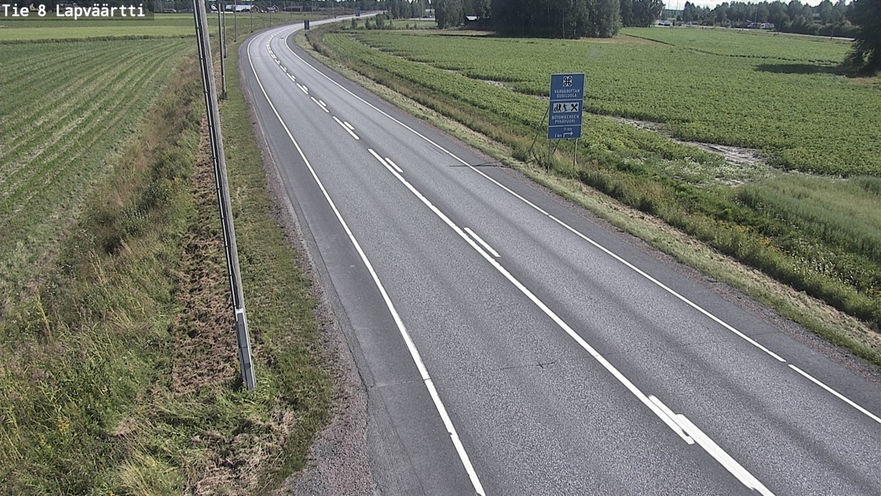 Kelikamerat Kuva Tie 8Kristiinankaupunki,  Lapväärtti, Kristiinankaupunki, Pohjanmaa