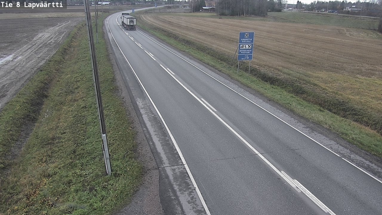 Kelikamerat Kuva Tie 8Kristiinankaupunki,  Lapväärtti, Kristiinankaupunki, Pohjanmaa