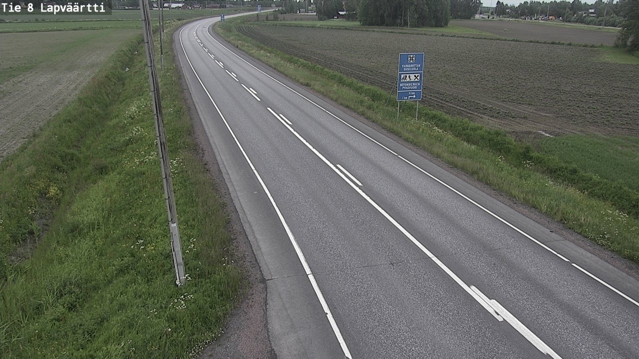 Kelikamerat Kuva Tie 8Kristiinankaupunki,  Lapväärtti, Kristiinankaupunki, Pohjanmaa