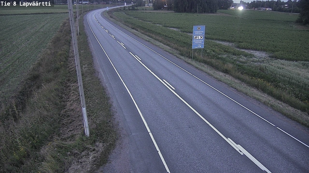 Kelikamerat Kuva Tie 8Kristiinankaupunki,  Lapväärtti, Kristiinankaupunki, Pohjanmaa