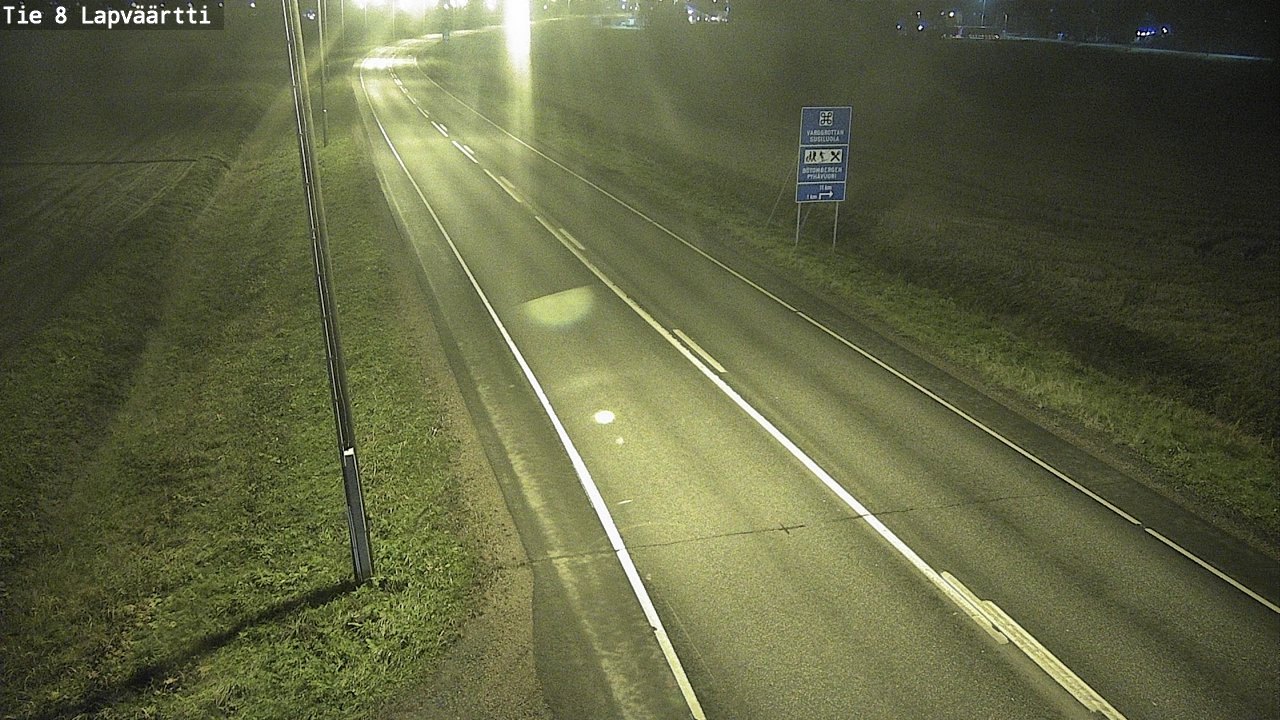 Kelikamerat Kuva Tie 8Kristiinankaupunki,  Lapväärtti, Kristiinankaupunki, Pohjanmaa