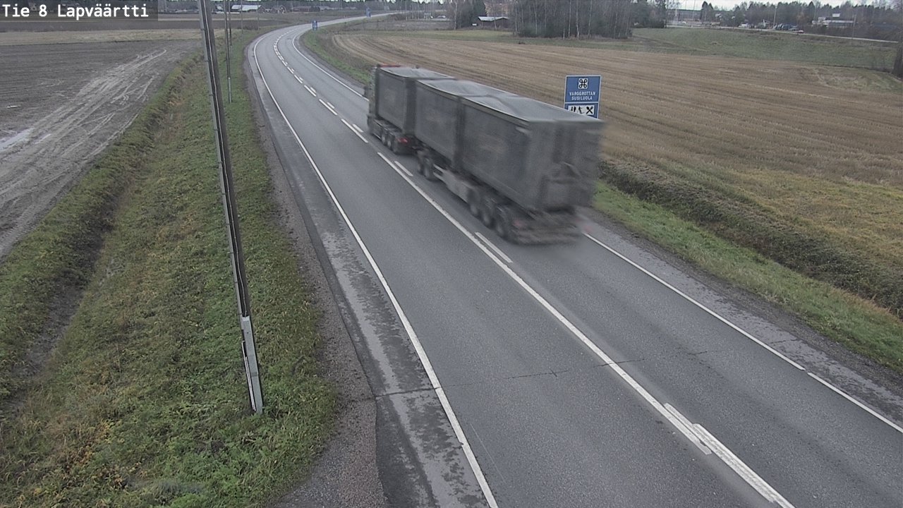 Kelikamerat Kuva Tie 8Kristiinankaupunki,  Lapväärtti, Kristiinankaupunki, Pohjanmaa