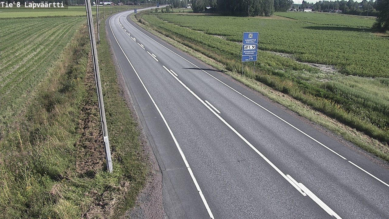 Kelikamerat Kuva Tie 8Kristiinankaupunki,  Lapväärtti, Kristiinankaupunki, Pohjanmaa
