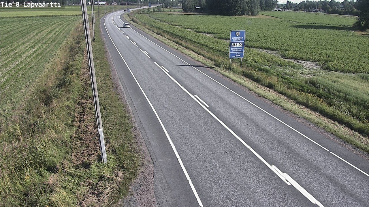 Kelikamerat Kuva Tie 8Kristiinankaupunki,  Lapväärtti, Kristiinankaupunki, Pohjanmaa