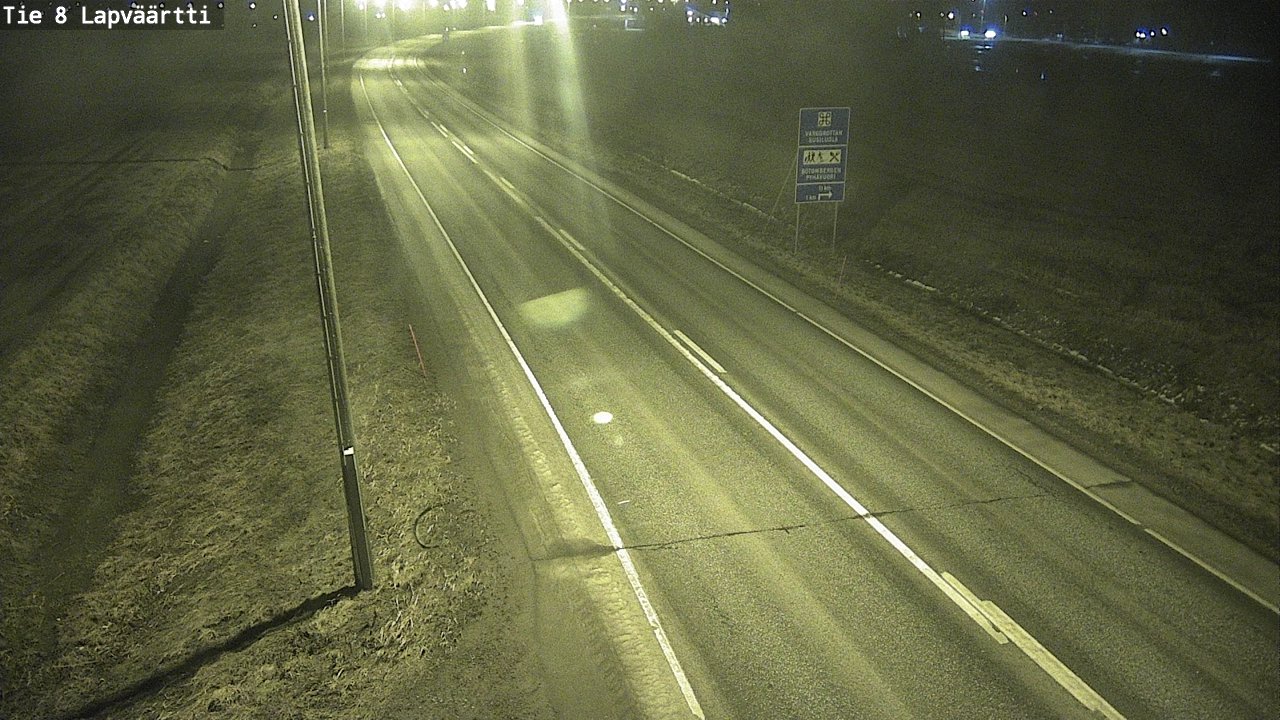 Kelikamerat Kuva Tie 8Kristiinankaupunki,  Lapväärtti, Kristiinankaupunki, Pohjanmaa