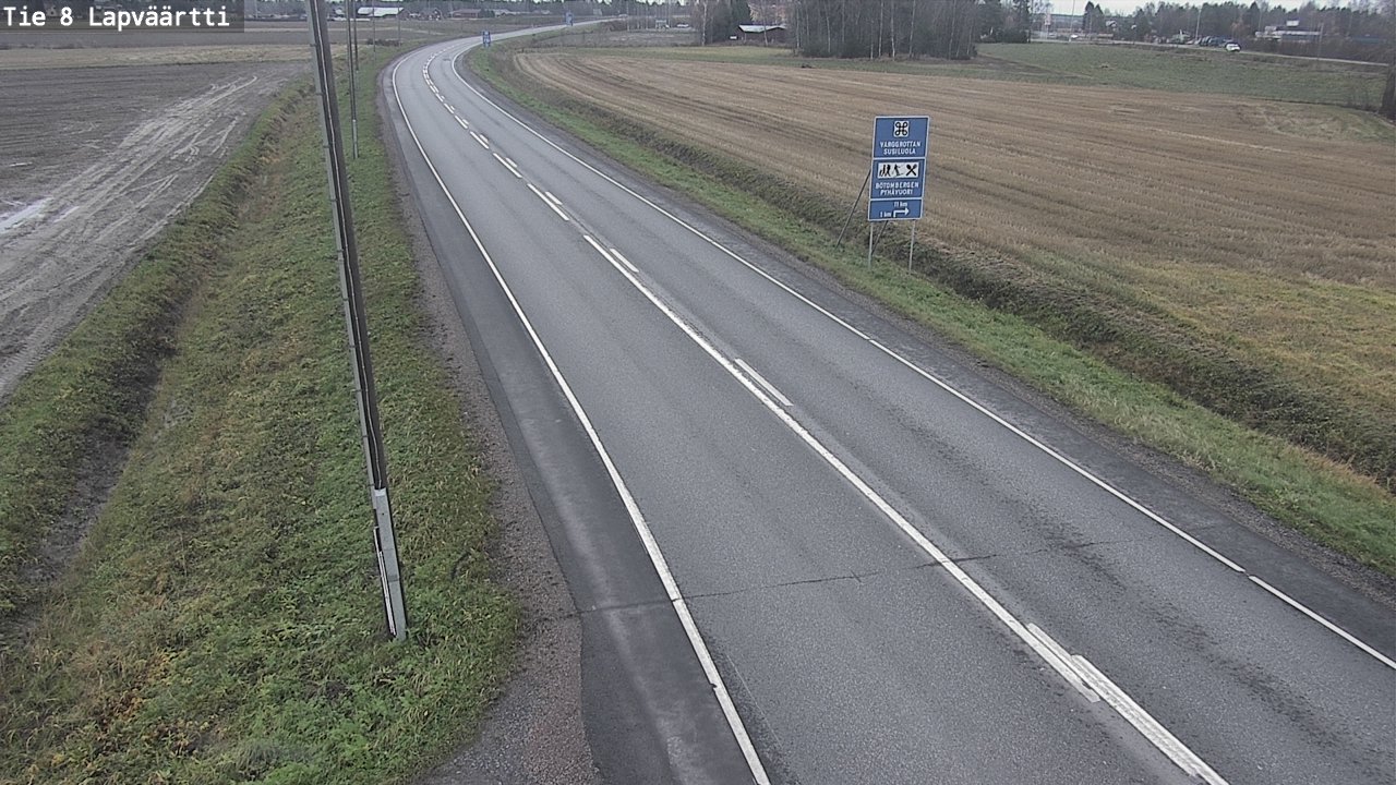 Kelikamerat Kuva Tie 8Kristiinankaupunki,  Lapväärtti, Kristiinankaupunki, Pohjanmaa