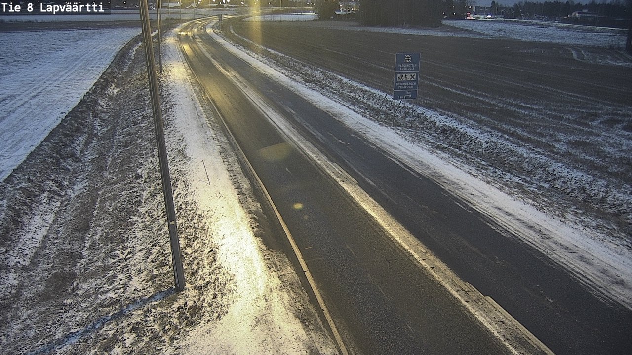 Kelikamerat Kuva Tie 8Kristiinankaupunki,  Lapväärtti, Kristiinankaupunki, Pohjanmaa