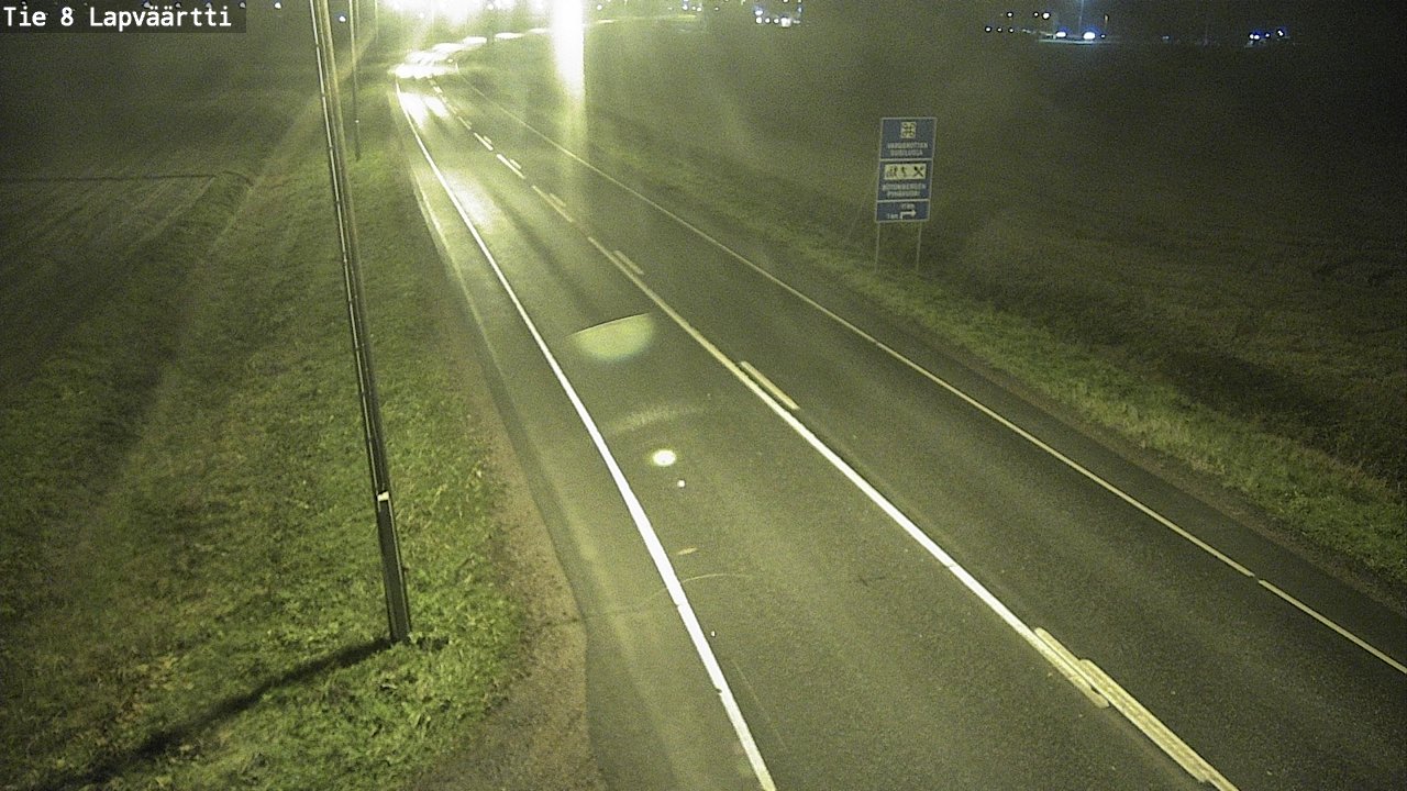 Kelikamerat Kuva Tie 8Kristiinankaupunki,  Lapväärtti, Kristiinankaupunki, Pohjanmaa