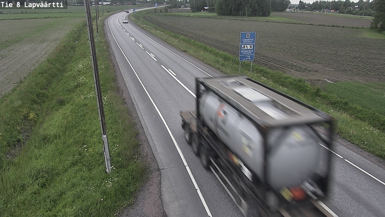 Kelikamerat Kuva Tie 8Kristiinankaupunki,  Lapväärtti, Kristiinankaupunki, Pohjanmaa