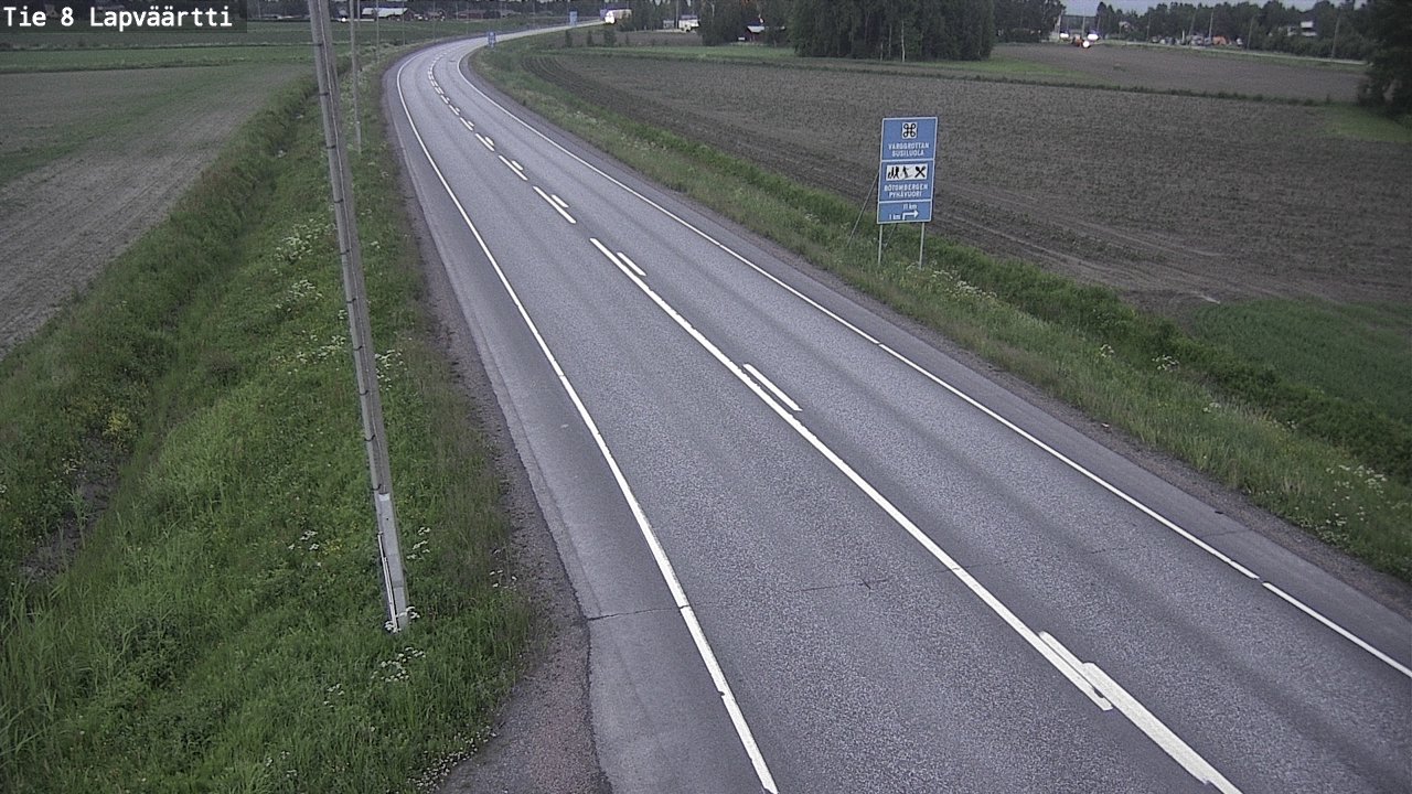 Kelikamerat Kuva Tie 8Kristiinankaupunki,  Lapväärtti, Kristiinankaupunki, Pohjanmaa