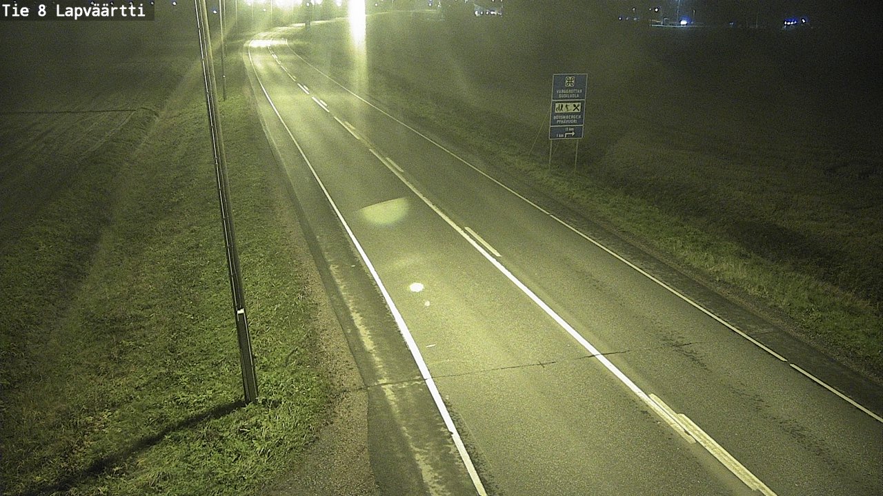 Kelikamerat Kuva Tie 8Kristiinankaupunki,  Lapväärtti, Kristiinankaupunki, Pohjanmaa