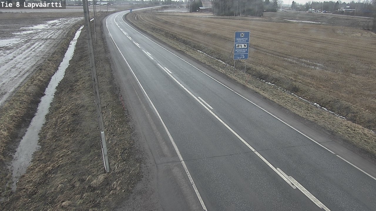 Kelikamerat Kuva Tie 8Kristiinankaupunki,  Lapväärtti, Kristiinankaupunki, Pohjanmaa