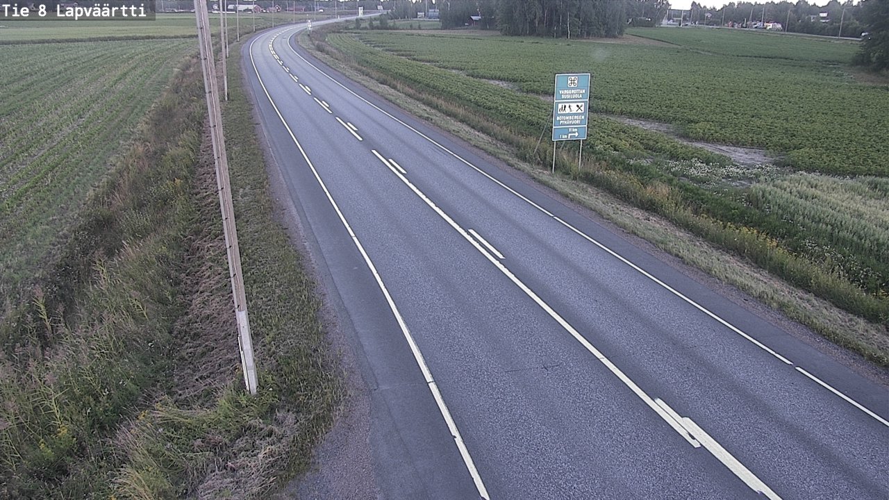 Kelikamerat Kuva Tie 8Kristiinankaupunki,  Lapväärtti, Kristiinankaupunki, Pohjanmaa