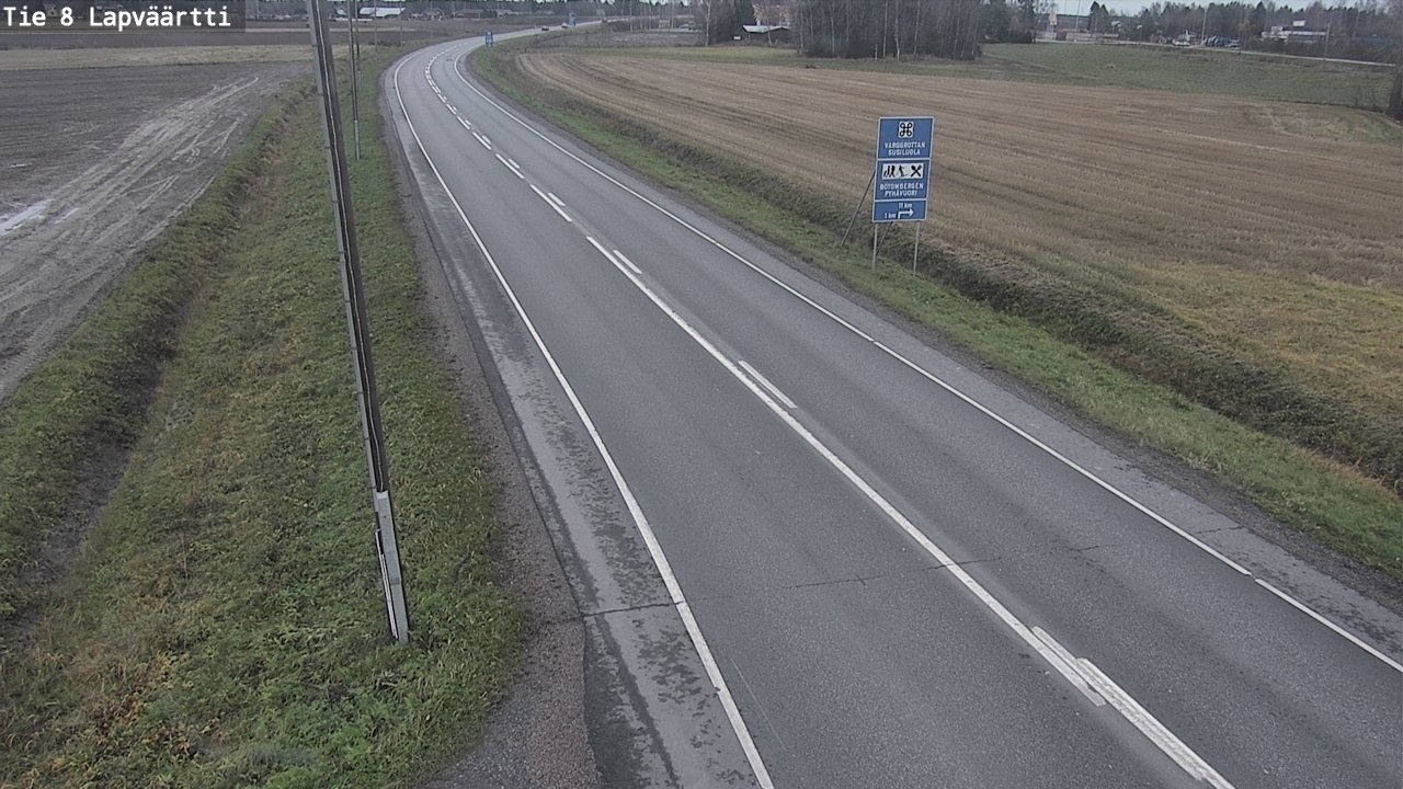 Kelikamerat Kuva Tie 8Kristiinankaupunki,  Lapväärtti, Kristiinankaupunki, Pohjanmaa