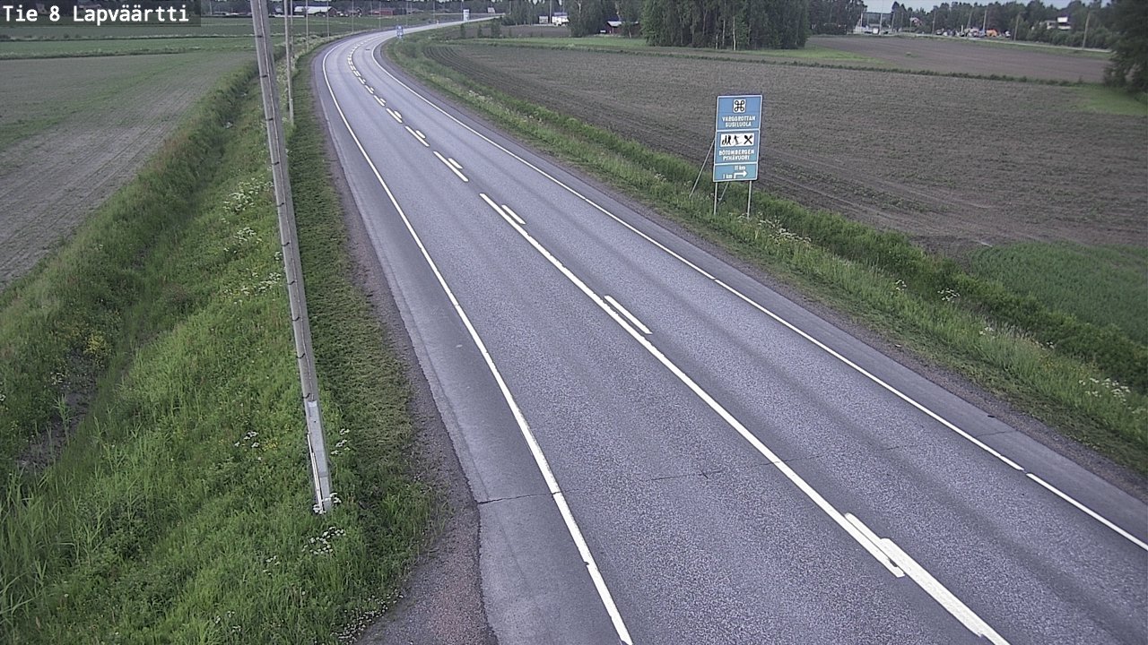 Kelikamerat Kuva Tie 8Kristiinankaupunki,  Lapväärtti, Kristiinankaupunki, Pohjanmaa