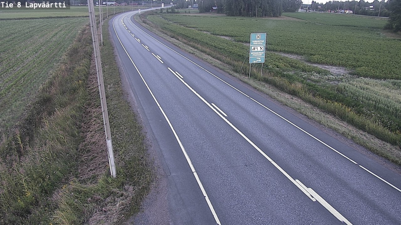 Kelikamerat Kuva Tie 8Kristiinankaupunki,  Lapväärtti, Kristiinankaupunki, Pohjanmaa