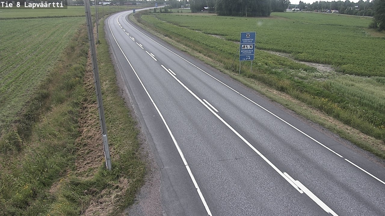 Kelikamerat Kuva Tie 8Kristiinankaupunki,  Lapväärtti, Kristiinankaupunki, Pohjanmaa