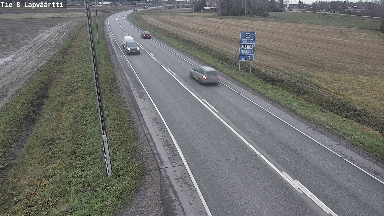 Kelikamerat Kuva Tie 8Kristiinankaupunki,  Lapväärtti, Kristiinankaupunki, Pohjanmaa